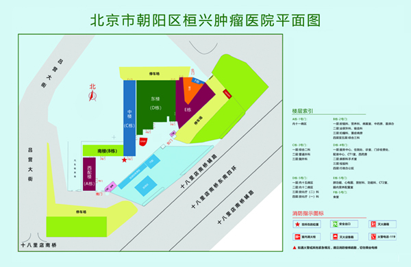 搞逼视频入口北京市朝阳区桓兴肿瘤医院平面图